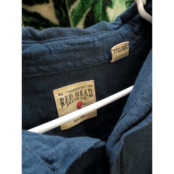 Vintage beachy blue oversized shacket 🌿 - Picture 5 of 6